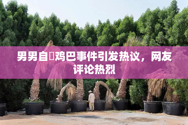男男自擼鸡巴事件引发热议，网友评论热烈