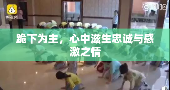 跪下为主，心中滋生忠诚与感激之情