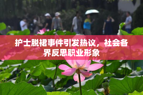 护士脱裙事件引发热议，社会各界反思职业形象