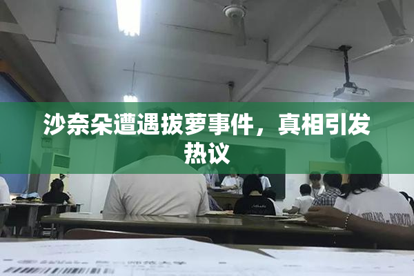 沙奈朵遭遇拔萝事件，真相引发热议